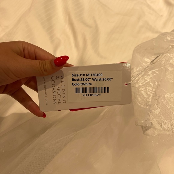 JJ’S HOUSE LITTLE GIRL FLOWER GIRL DRESS - Picture 7 of 7